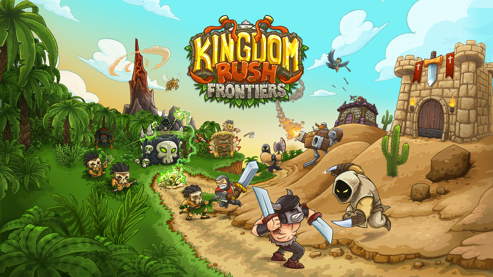 Kingdom Rush creators are back on mobile with sci-fi RTS Iron